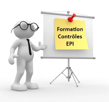 Session de formation pour contrôleurs d'équipements de protection